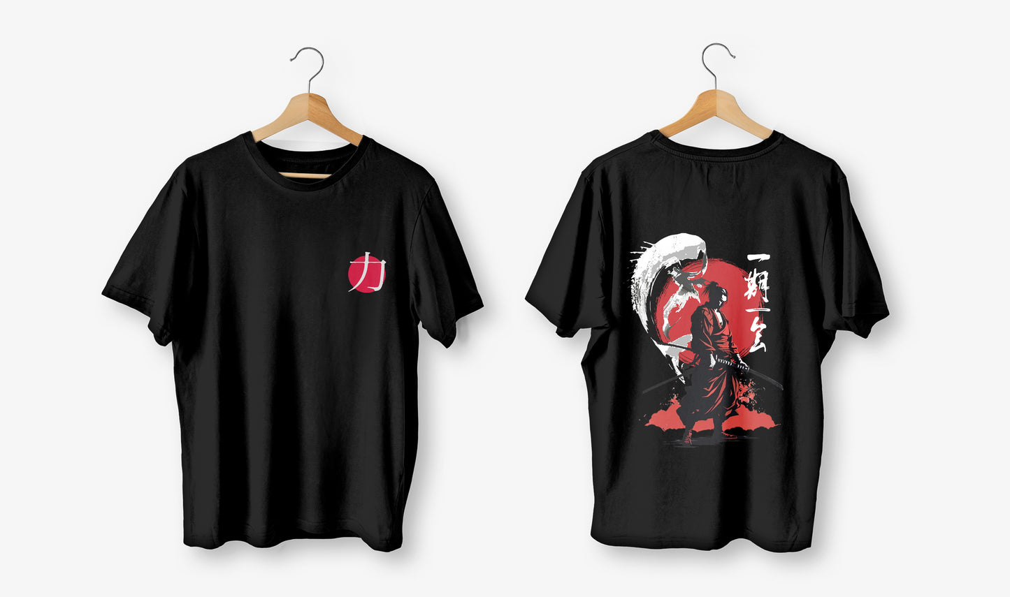 Samurai Warrior's Oversized Tee Shirt