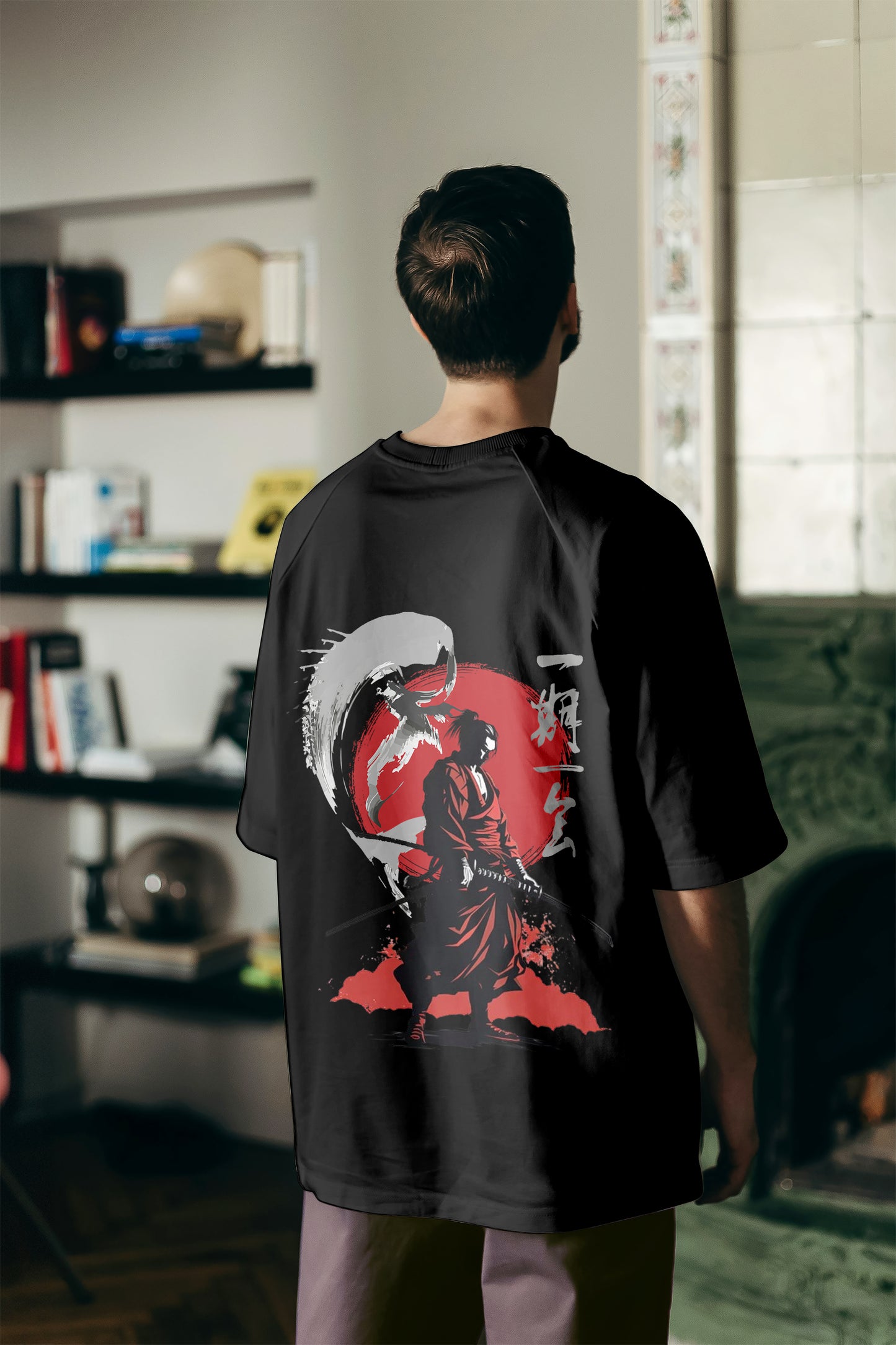 Samurai Warrior's Oversized Tee Shirt