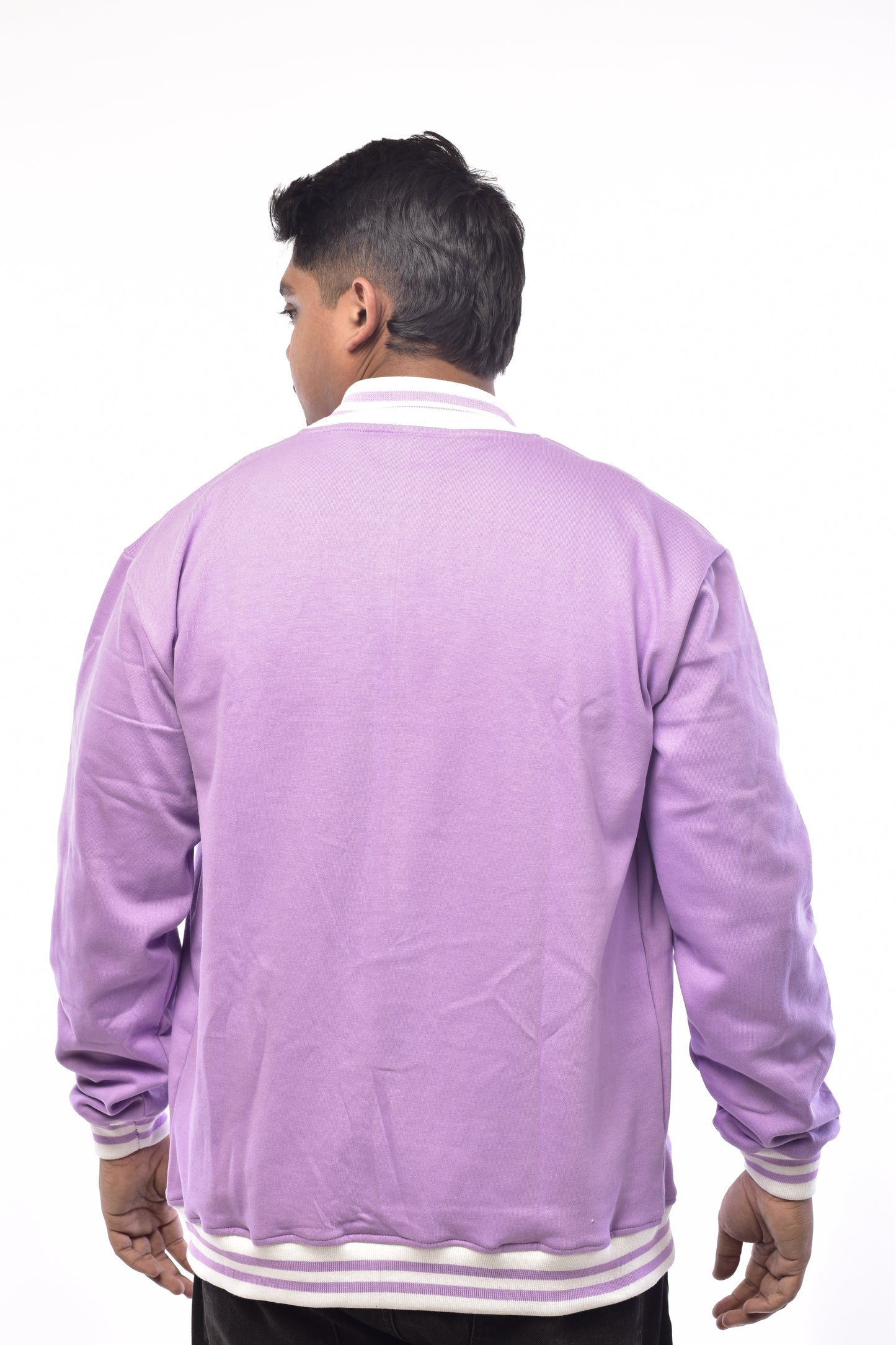 Varsity Jacket Lavender