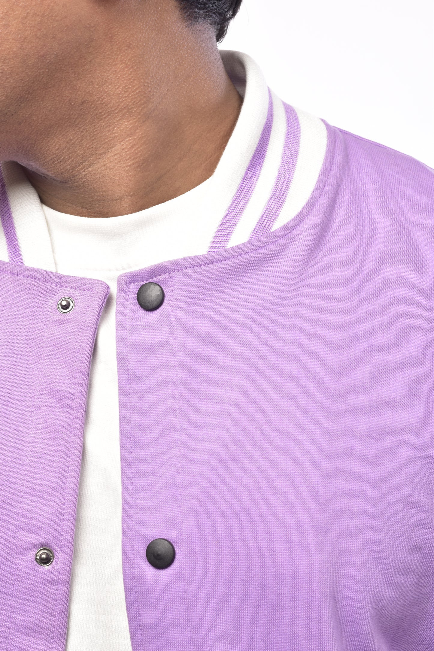 Varsity Jacket Lavender