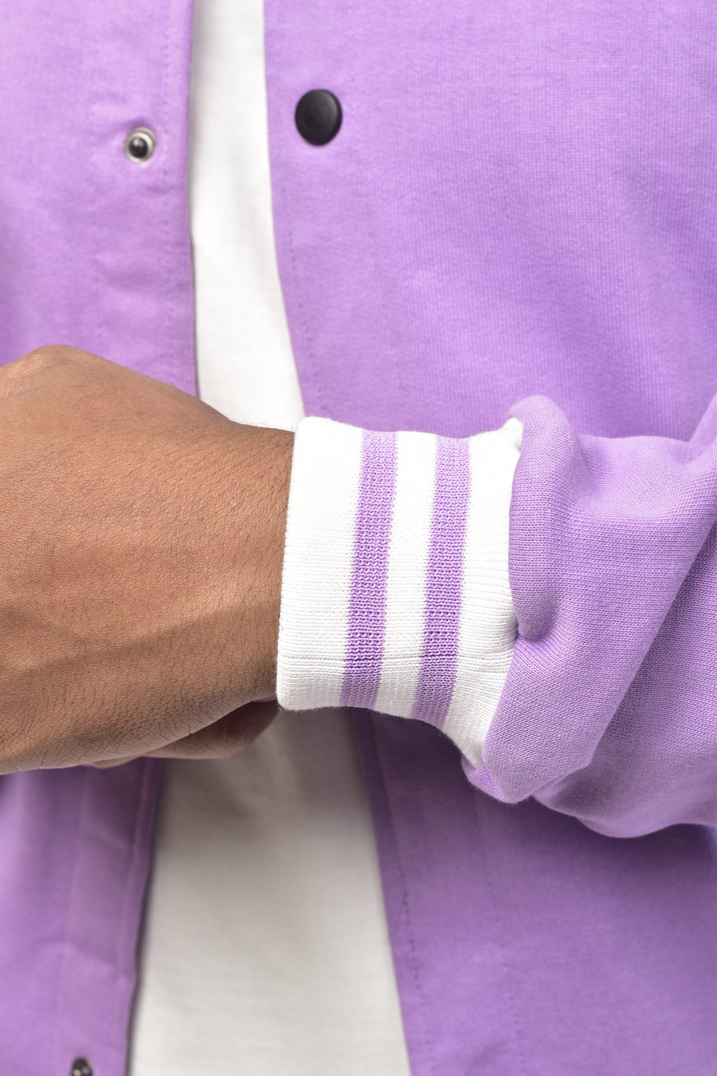 Varsity Jacket Lavender