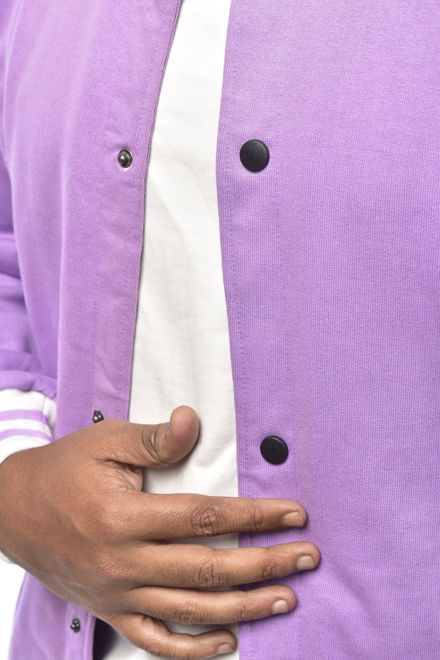 Varsity Jacket Lavender