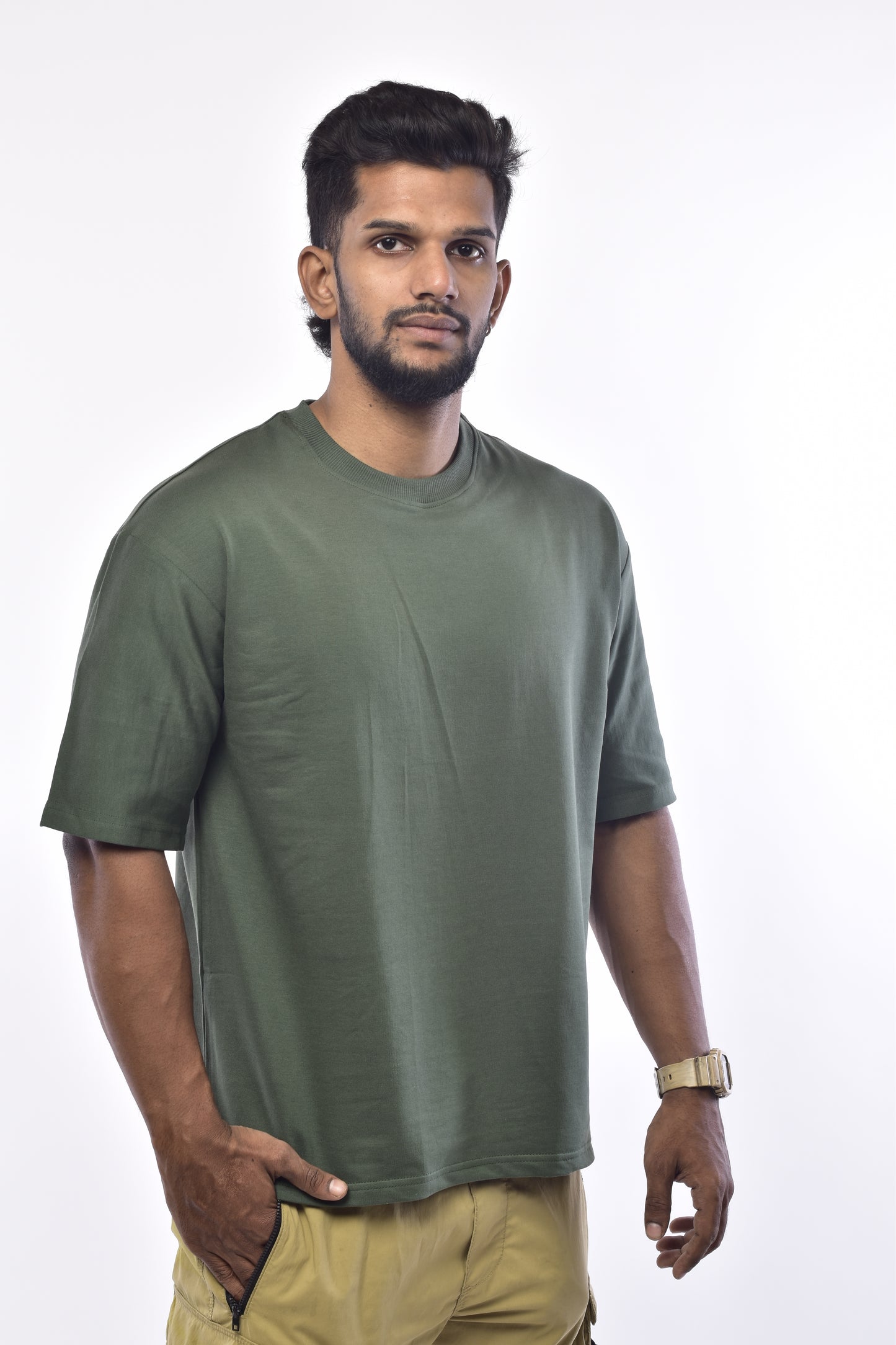 Forest Green Regular Tshirt 240GSM