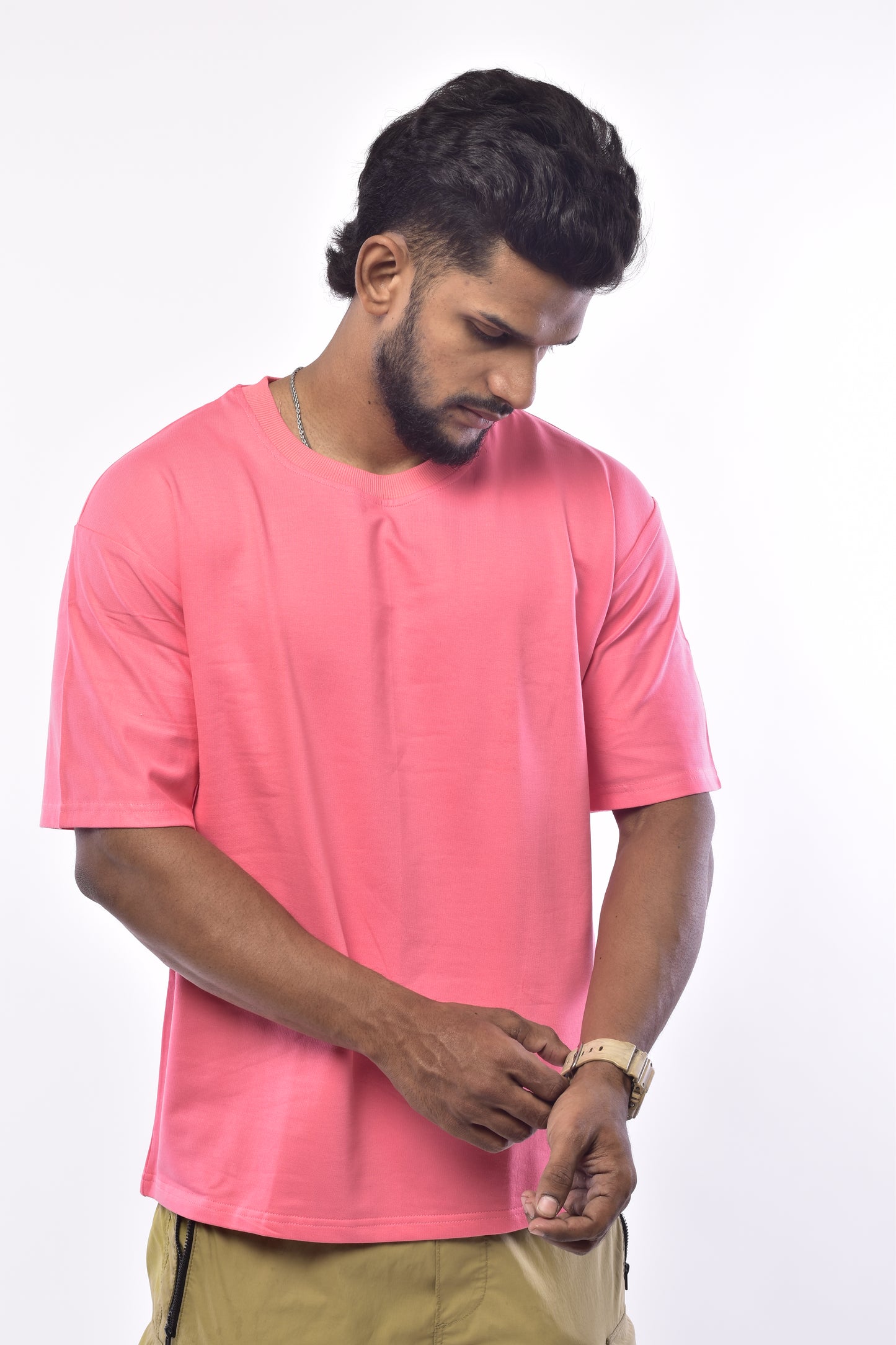 Baby Pink Regular Tshirt (240GSM)