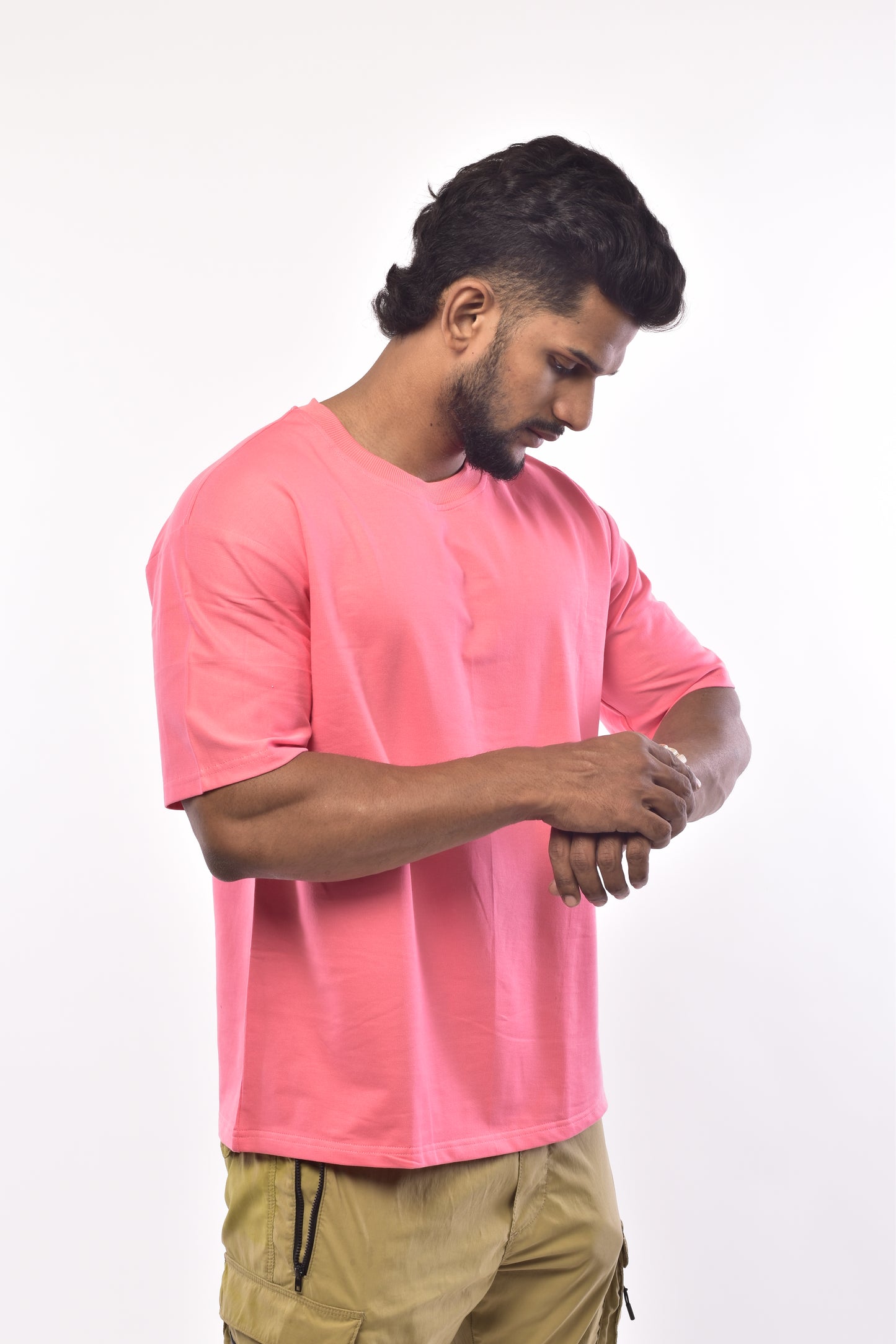 Baby Pink Regular Tshirt (240GSM)