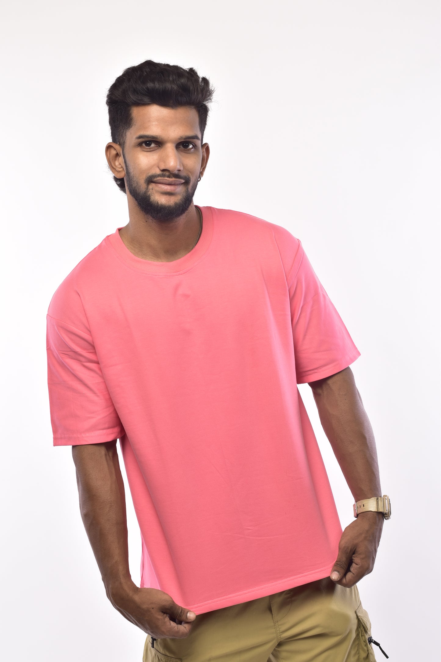 Baby Pink Regular Tshirt (240GSM)