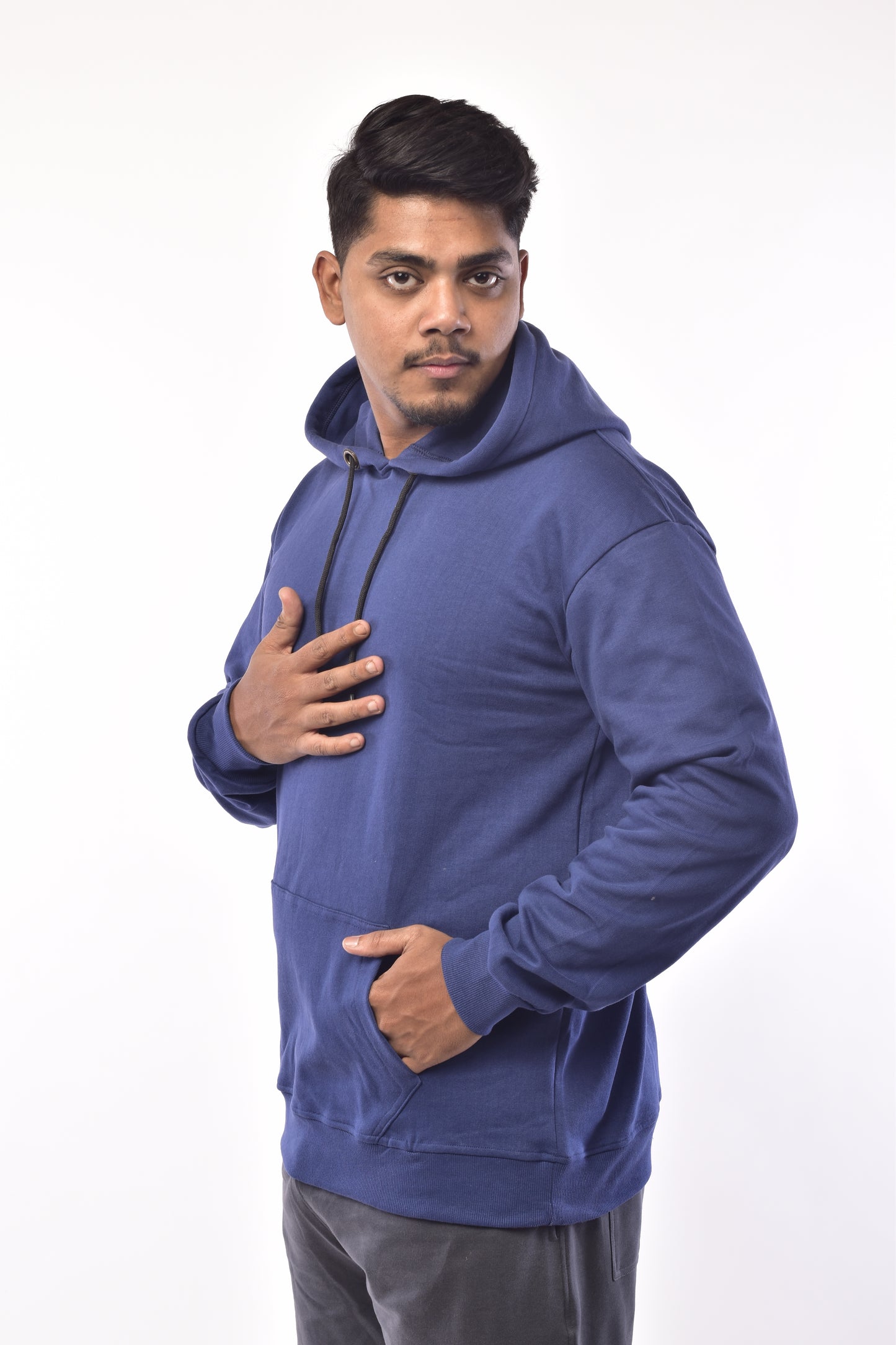 Force Blue Hoodies 350GSM