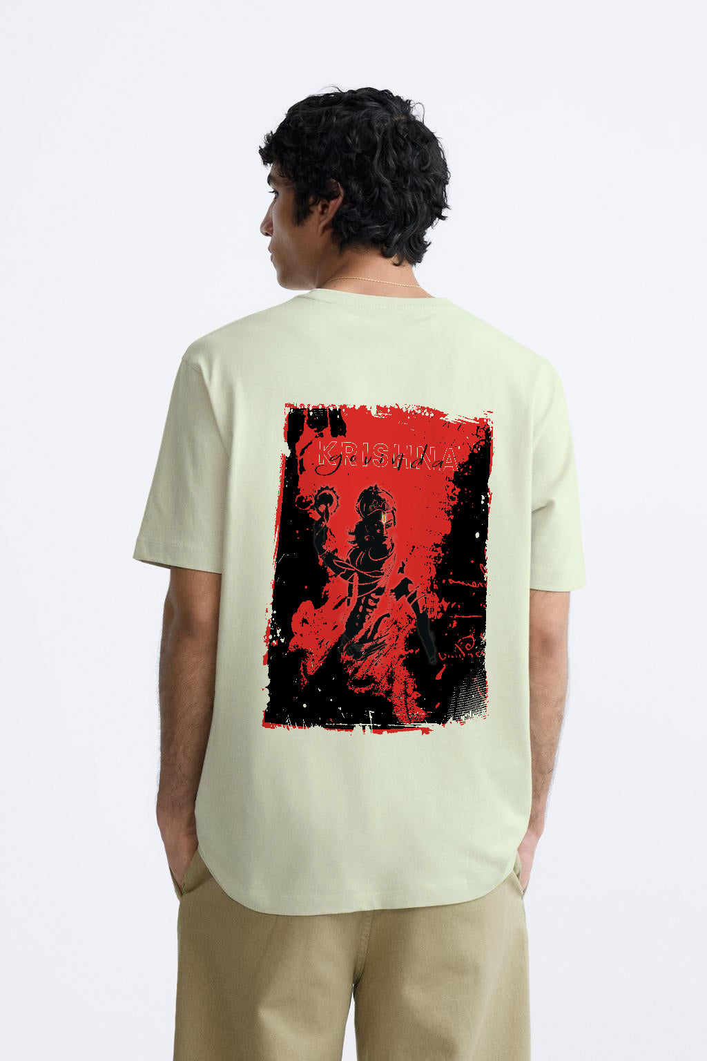 Krishna's Wisdom Oversized T-Shirt