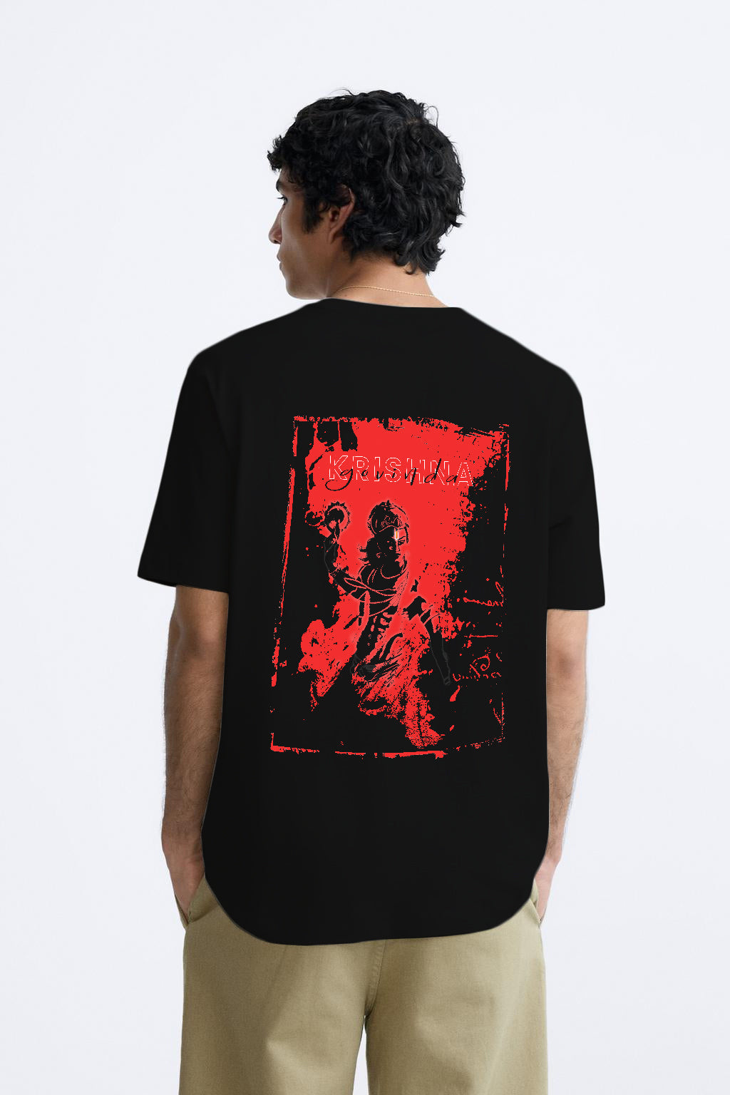 Krishna's Wisdom Oversized T-Shirt