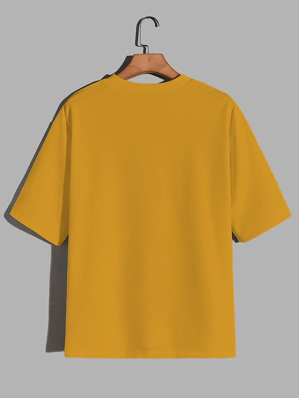 Solid T-Shirt Yellow